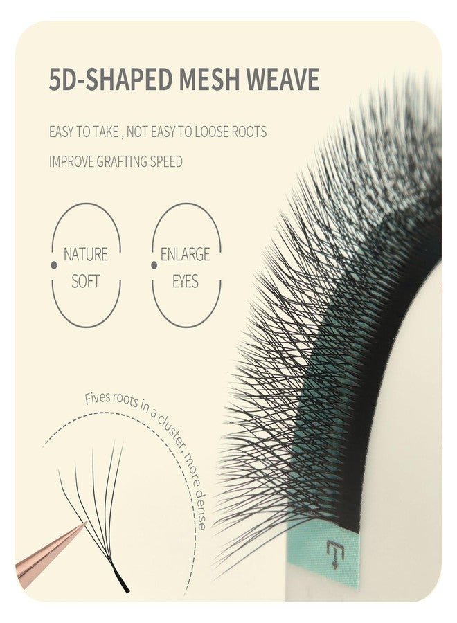 ANNAFRIS 5D Premade Fan W Shape Eyelash Extensions 0.07 C Curl 9-13mm Mix Volume Self Fanning False Lashes Makeup Supplies Professional Use Lash Extension(0.07 C, 9-13mm Mix) - Image 2
